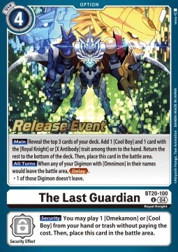The Last Guardian (BT20-100)