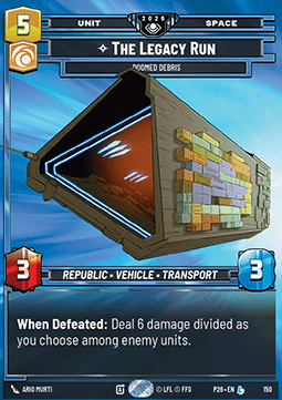 The Legacy Run, Doomed Debris (V.1)