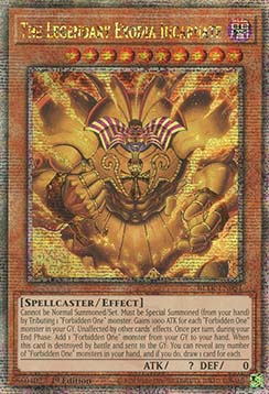 The Legendary Exodia Incarnate (V.2 - Quarter Century Secret Rare)