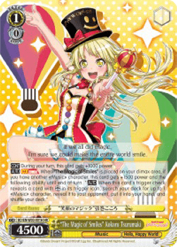 "The Magic of Smiles" Kokoro Tsurumaki (V.2 - High Rare)
