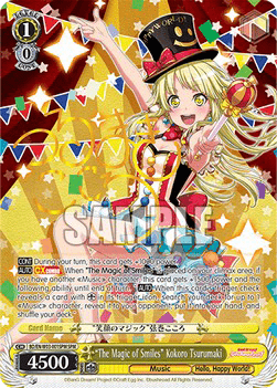 "The Magic of Smiles" Kokoro Tsurumaki (V.4 - Feature Rare)