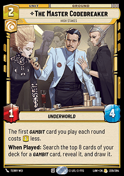The Master Codebreaker, High Stakes