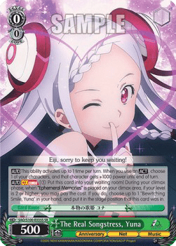 The Real Songstress, Yuna (V.2 - Super Rare)