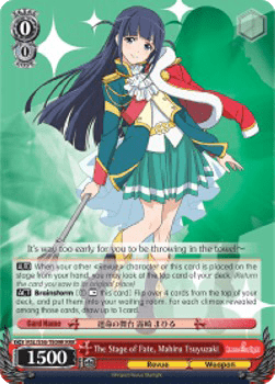 The Stage of Fate, Mahiru Tsuyuzaki (V.2 - Triple Rare)