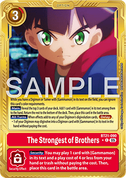The Strongest of Brothers (BT21-090) (V.2)