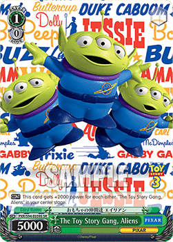 The Toy Story Gang, Aliens (V.2 - Super Rare)