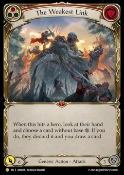 The Weakest Link (Cold Foil)