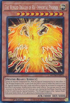 The Winged Dragon of Ra - Immortal Phoenix (V.2 - Collectors Rare)