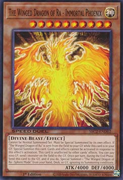 The Winged Dragon of Ra - Immortal Phoenix (V.2 - Secret Rare)