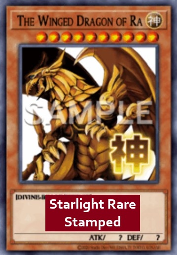The Winged Dragon of Ra (V.2 - Starlight Rare)