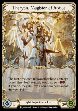 Theryon, Magister of Justice (Rainbow Foil)