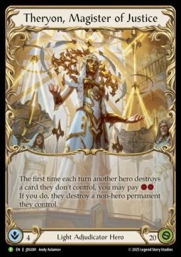 Theryon, Magister of Justice (Regular)
