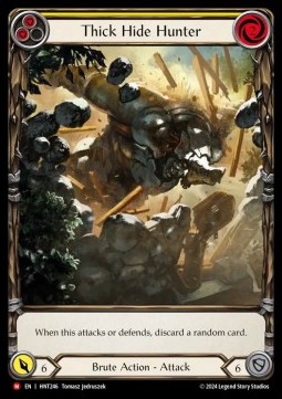Thick Hide Hunter (Extended Art Rainbow Foil)
