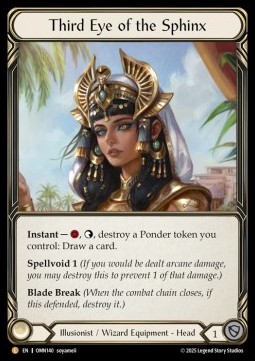 Third Eye of the Sphinx (Rainbow Foil)