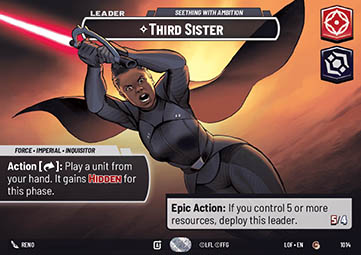 Third Sister, Seething With Ambition (V.2)