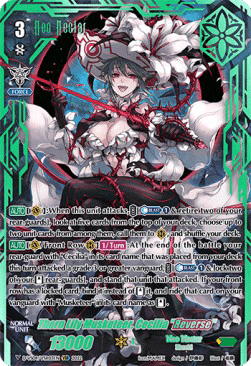 Thorn Lily Musketeer, Cecilia "Яeverse" [V Format] (V.3 - Secret Rare)
