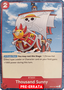 Thousand Sunny (ST01-017) (V.3)
