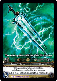Thunderfury, Blessed Blade of the Windseeker