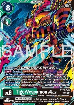 TigerVespamon Ace (BT23-045) (V.1)