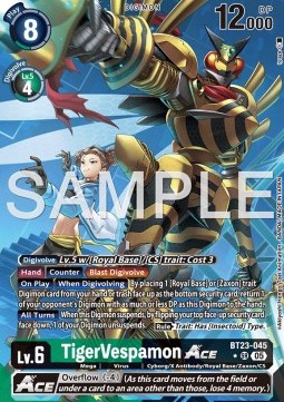 TigerVespamon Ace (BT23-045) (V.2)