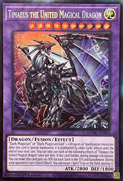 Timaeus the United Magical Dragon (V.2 - Collectors Rare)