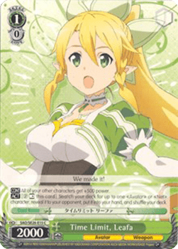 Time Limit, Leafa (V.2 - Parallel Foil)