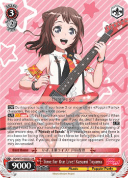 Time for Our Live! Kasumi Toyama (V.2 - Super Rare)