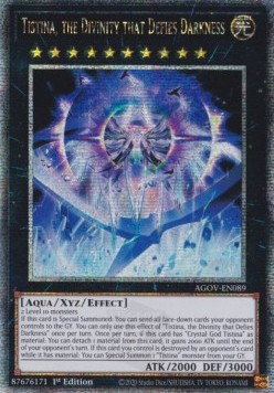 Tistina, the Divinity that Defies Darkness (V.2 - Quarter Century Secret Rare)