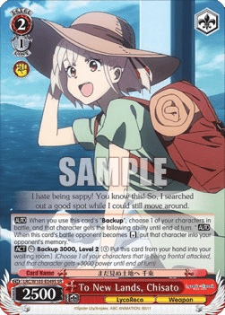 To New Lands, Chisato (V.2 - Super Rare)