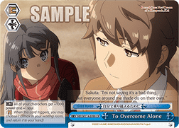 To Overcome Alone (V.2 - Triple Rare)
