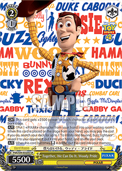 Together, We Can Do It. Woody Pride (V.2 - Super Rare)