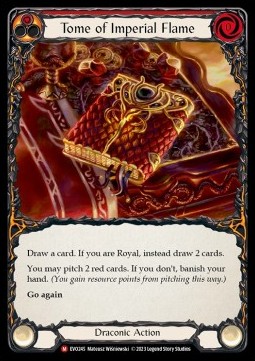Tome of Imperial Flame (Rainbow Foil)