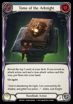 Tome of the Arknight (Rainbow Foil)