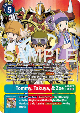 Tommy, Takuya, & Zoe (AD1-020) (V.2)