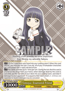 Tomoyo: Enamored Friend (V.1 - Double Rare)