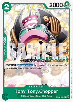 Tony Tony.Chopper (OP02-034) (V.1)