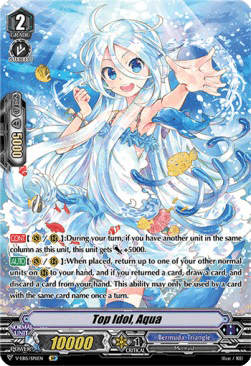 Top Idol, Aqua [V Format] (V.2 - Special Parallel)