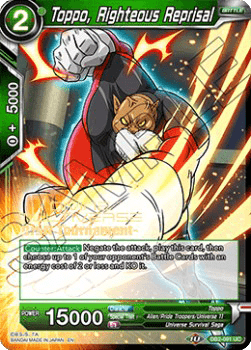 Toppo, Righteous Reprisal