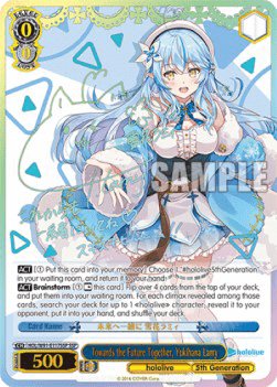 Towards the Future Together, Yukihana Lamy (V.2 - Super Special Rare)