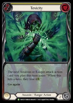 Toxicity (Yellow) (Extended Art Rainbow Foil)