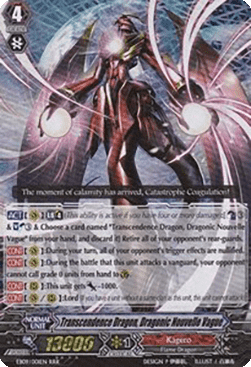 Transcendence Dragon, Dragonic Nouvelle Vague [G Format] (V.2 - Triple Rare)