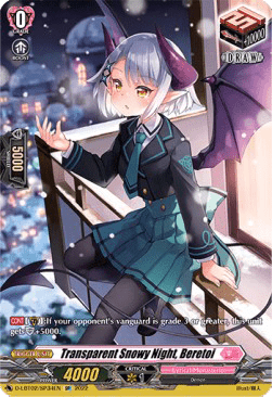 Transparent Snowy Night, Beretoi [D Format] (V.3 - Special Parallel)