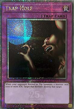 Trap Hole (V.2 - Quarter Century Secret Rare)