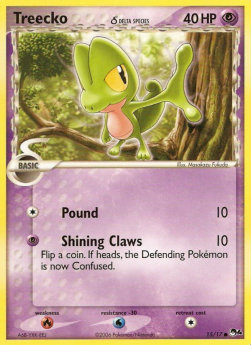 Treecko δ Delta Species  (POP4 15)
