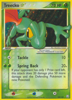 Treecko Gold Star  (TRR 109)