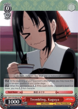 Trembling, Kaguya (V.2 - Super Rare)