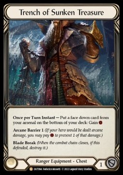 Trench of Sunken Treasure (Rainbow Foil)
