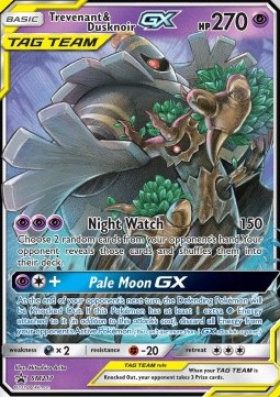 Trevenant & Dusknoir GX  (SM 217)