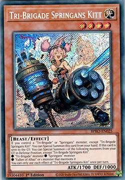 Tri-Brigade Springans Kitt (V.1 - Secret Rare)