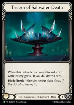 Tricorn of Saltwater Death (Cold Foil)